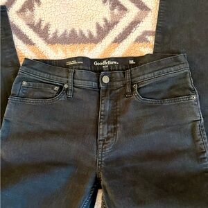 Mens Jeans 32x32 Black Denim